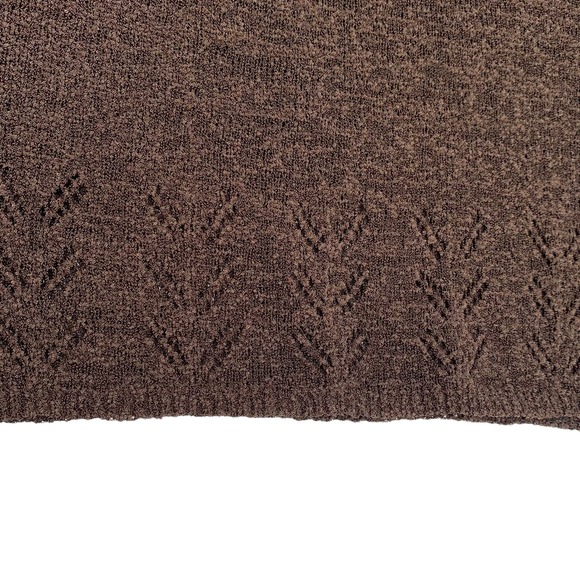 Norton McNaughton Pullover Sweater Boat Neck Stretch Terry Brown Women's Medium - Picture 5 of 7